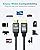 Yauhody 8K HDMI Cable 6.6ft (3 Pack), 48Gbps High Speed HDMI 2.1 Cable Durable Nylon Braided HDMI Cord 3 Pack, Supports 8K 60Hz 4K 120Hz 144Hz 3D Dynamic HDR HDCP 2.2 eARC
