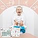 Dog Potty Training Sticker Chart, 10 Potty Charts with 216 Round Stickers & 1 Instruction Sheet, Potty Reward Sticker Chart for Toddlers Boys Girls - A01