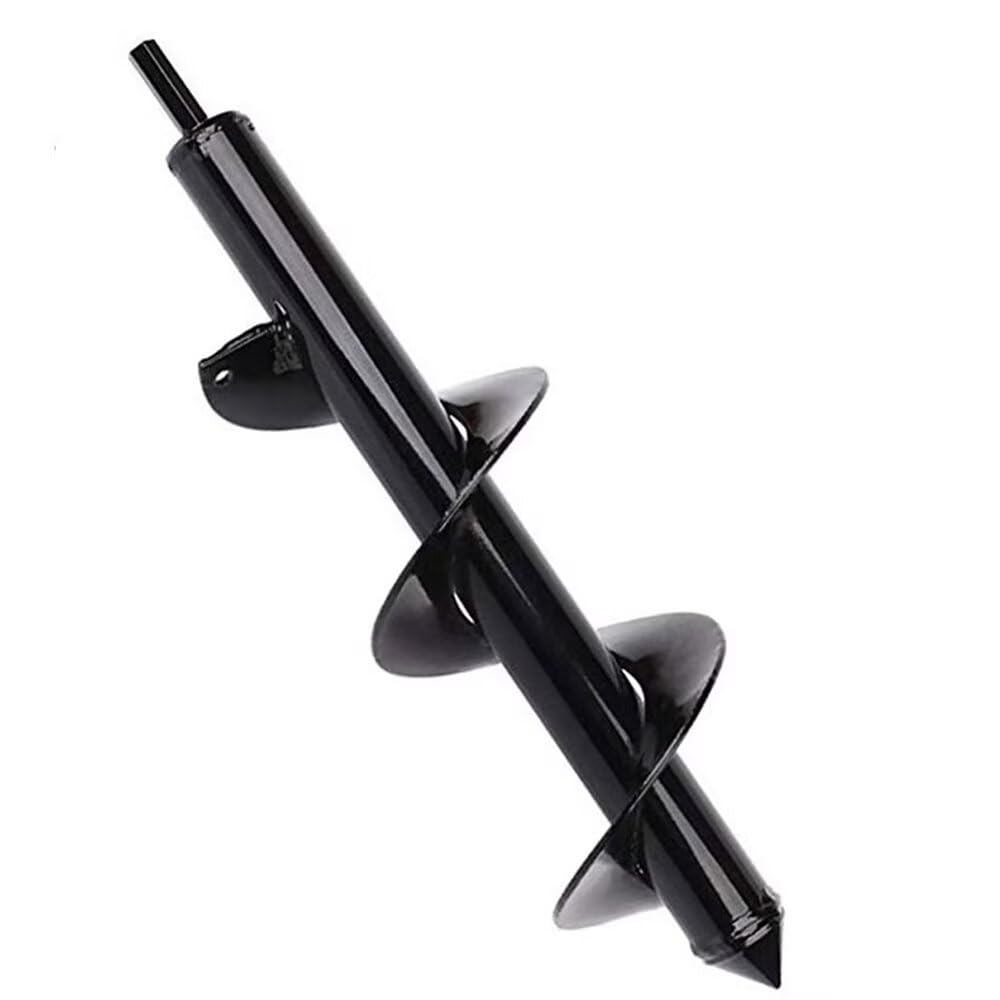 Trapano a spirale da giardino, trivella a spirale, per avvitatore a batteria, trivellazione, trivellazione per trapano, piantatrice di bulbi, strumento di scavo per piantare e forare, 9 x 40 cm
