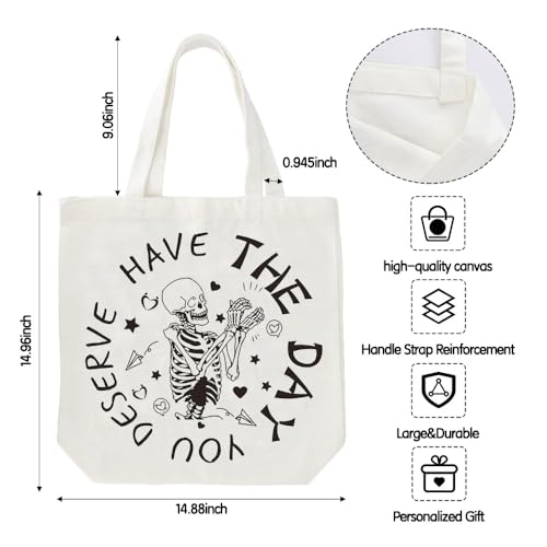 Gifts for Women,Christmas Gifts for Women,Birthday Gifts for Women,Grandma Gifts,Friend Gifts for Women,Sister Gifts Canvas Tote Bag Valentines Day Gifts for Her Girlfriend Aunt Mothers Day Gifts - Image 5