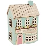 Shudehill Giftware Dorf-Töpfereien und Café Teelichthäuser - Gemüsehändler, Teestuben, Florist & Mehr (Geschenkladen)
