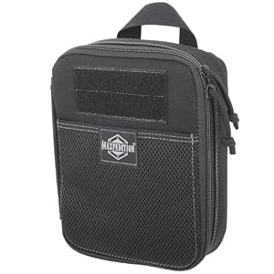 MAXPEDITION Beefy Pocket Organizer, Compact, MOLLE-Compatible, 1000D Nylon Tactical Pouch, Everyday Carry Tool and Gear Storage for Outdoor, Tactical, Survival, 0266