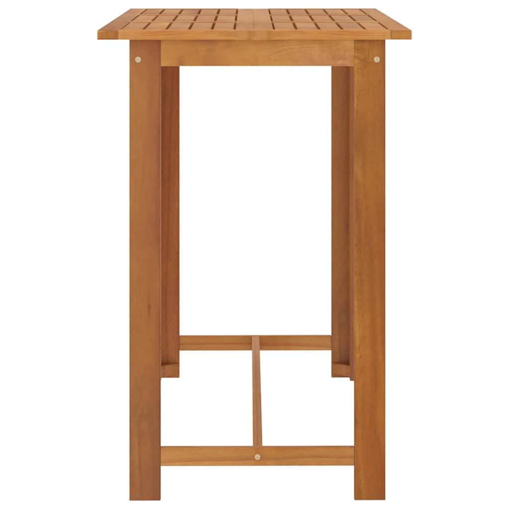 Set bar jardin 9 pièces avec coussins noirs