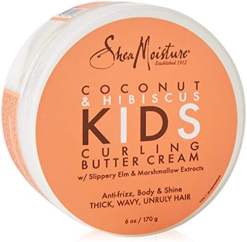 Shea Moisture Coconut & Hibiscus KIDS Curling Butter Crème 6 oz