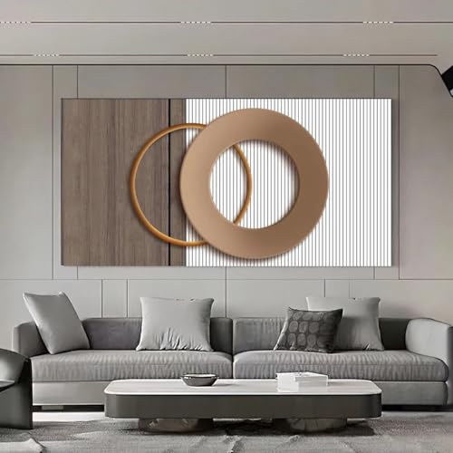 Art mural abstrait géométrique pour harmoniser votre décoration intérieure - 2