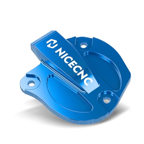 Image of NICECNC Blue Throttle Cover Cap Guard Protector Aluminium Compatible with Yamaha Raptor 700 YFM700 2013 2015-2026, Raptor 700R YFM700R 2009 2011-2026, See Fitments