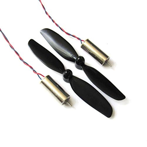 Hobbypower 8520 Coreless Brushed Motor Set 53000Rpm 8.5X20Mm + 75Mm Cw Ccw Propeller #TOP2