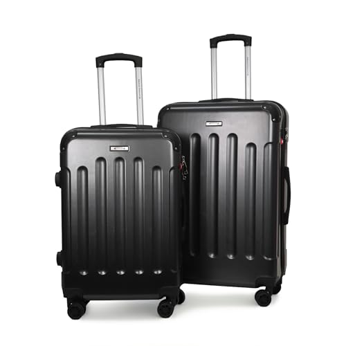 Image of Rockstar Polycarbonate Trolley Bag Set of 2 | TSA Type Lock | Hard Shell, TSA Type Lock, 360 Spinner Wheels