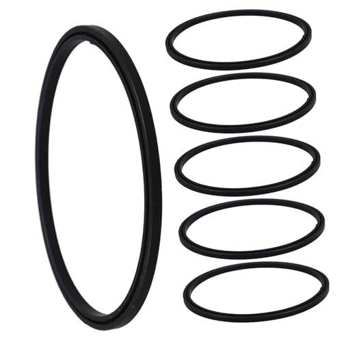 Cabilock 6stücke Silikondichtung Für Wasserflaschen Dichtungsringe Für Trinkflaschen Elastischer Flaschenring Mit Deckeldichtung Wiederverwendbarer Silikonring Für Flaschenöffnung Abdichtun
