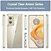 Guarishel for Motorola Moto G-Stylus-5G-2024 Case: Military-Grade Shockproof Phone Cover with Tempered Glass Screen Protector, Anti-Scratch & Reinforced Bumpers - Crystal Clear