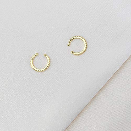 18K Gold Ear Cuff - (Gold) #TOP3