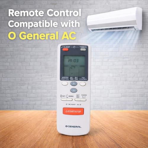 Image of Electronic Spices AC Remote | Compatible with O General AC (Model AC-47) with AAA Batteries