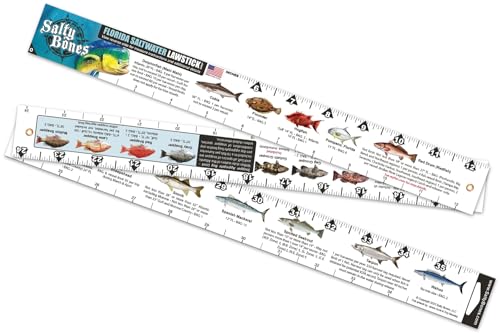 Salty Bones Florida Saltwater Lawstick - Double-Sided 36" Fo...