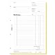 Herlitz 888420 Rechnungsbuch 306, A4, 2x40 Blatt selbstdurchschreibend