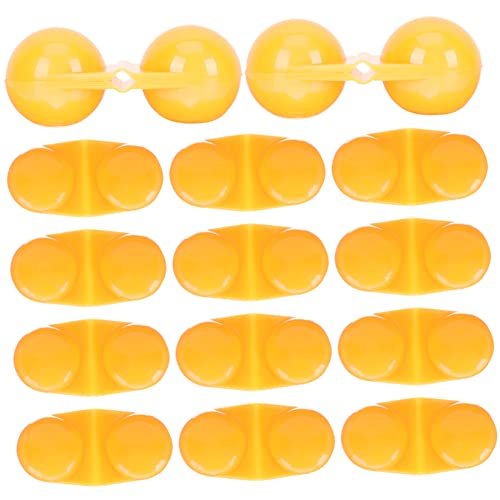 POPETPOP 25pcs Fishing Alert Bells Miniature Bells for Fishing Supplies Dual for Beginners Enthusiasts