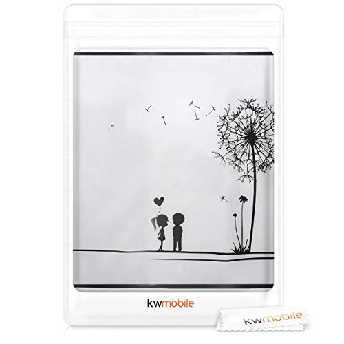 kwmobile Funda Compatible con Monitor Apple iMac 27" / iMac Pro 27" - Cubierta Protectora Textil para Pantalla - niños y Diente león