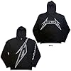 Rock Off officially licensed products Metallica M Bolt Band Logo Pullover Hoodie S Black #2