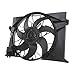 A-Premium Engine Radiator Cooling Fan Assembly Compatible with Mercedes-Benz C216 CL550 2007-2010 Coupe, W221 S350/S400/S450/S550 Sedan, Replace# 2219066500, 221906650028