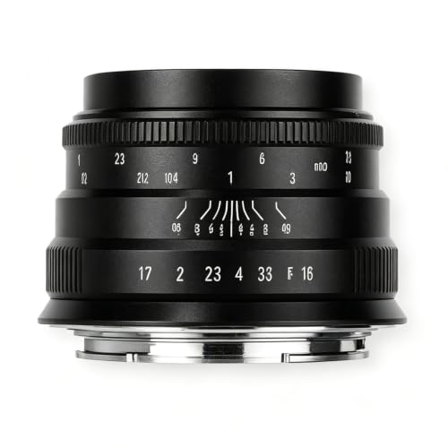 Brightin Star 35mm F1.7 ����a MF �P�œ_�����Y Nikon Z�}�E���g�ɑΉ� APS-C �~���[���X�p Nikon �J���� Z30 Z50 Z50II Zfc Z5 Z5II Z6 Z6II Z6III Z7 Z7II Z8 Z