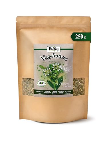 Biojoy BIO-Vogelmiere-Tee (250 g), getrocknet und geschnitten (Stelaria media) Biojoy BIO-Vogelmiere-Tee (250 g), getrocknet und geschnitten (Stelaria media)