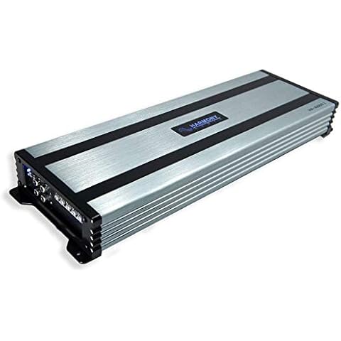 Harmony Audio HA-A1500.1 Car Stereo Class D Amp Mono 3000 Watt Subwoofer Amplifier - 1 Ohm Stable - Includes Bass Remote Cover
