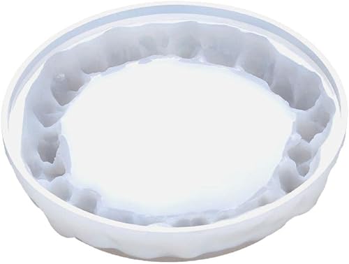 Moldes de silicona de racimo de cristal, moldes de resina de silicona, moldes epoxi para fundición con resina de cemento y arcilla, moldes de