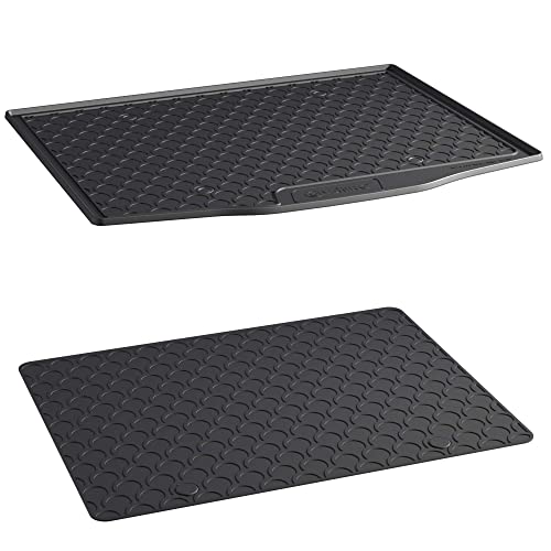 AROBA GL1319DB Set Design Kofferraumwanne & Zusatzmatte Doggy Mat kompatibel mit Ford Kuga auch für Hybrid ab Bj. 05.2020 passgenau
