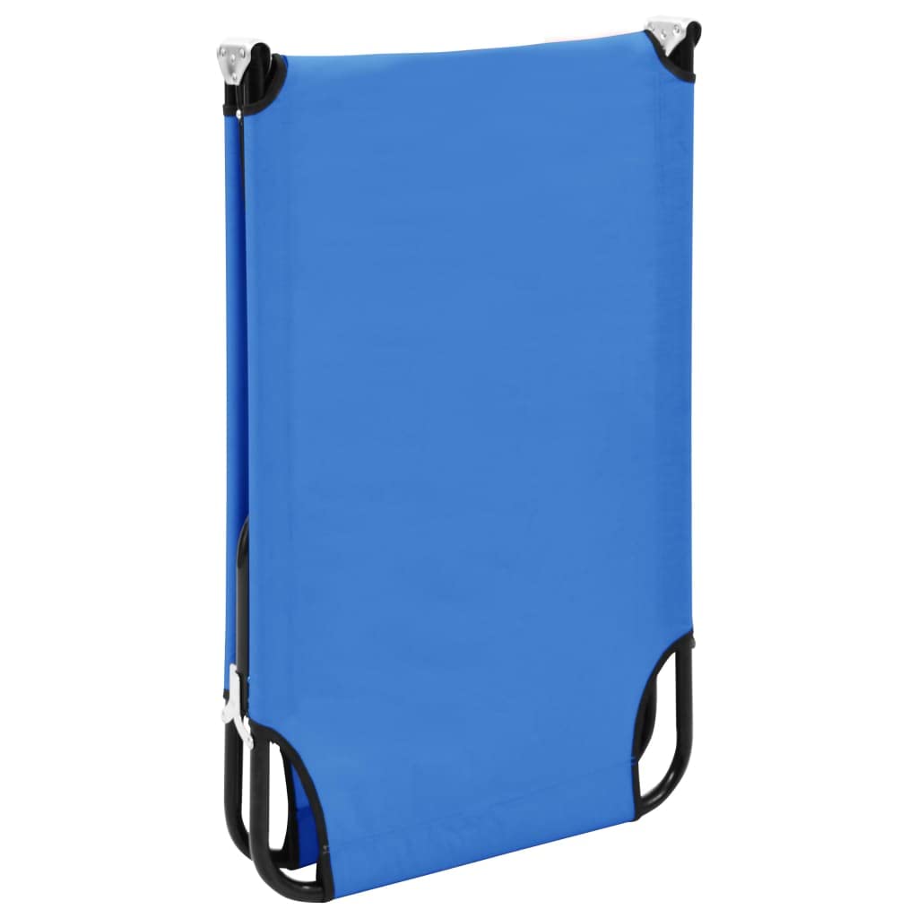 Faltbares Campingbett aus rostfreiem Stahlgestell mit 600D-Polyestergewebe und PE-Beschichtung, belastbar bis 120 kg, ideal für Erwachsene, Kinder und Camper, klappbar und leicht