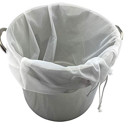 DERCLIVE Bolsa de Cocción Reutilizable Grande Bolsa de Colador de Alimentos con...