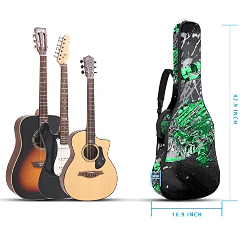 Housse imperméable pour guitare acoustique avec double bandoulière et poche Motif géométrique, Multicolore 06, 42.9×16… - Les Beatles, Paul McCartney, John Lennon, RIngo Starr, George Harrison Housse imperméable pour guitare acoustique avec double bandoulière et poche Motif géométrique, Multicolore 06, 42.9x16… – Image 6