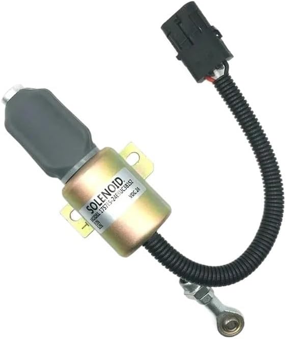 Fuel Engine Shut Off 1757ES-24E8UC3B1S2 12V 24V Stop Solenoid Valve(24V)