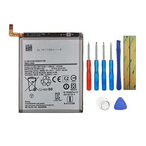 SWARK New Rechargeable Battery EB-BM317ABY Compatible with Samsung Galaxy M31 SM-M315 & M31s SM-M317 with tools