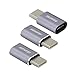 USB C to Micro USB Adapter 3 Pack, Benfei USB Type C to Micro USB Male to Female Adapter Compatible for MacBook 2018 2017 2016, Samsung Galaxy Note 8, Galaxy S8 S8+ S9, Google Pixel, Nexus, and More