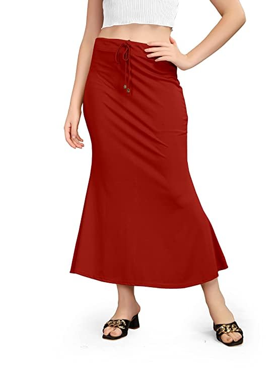 Polyester Spandex Saree Shapewear | Petticoat for Women | Cotton Blended Shapewear | Petticoat | Skirts for Women | Shape Wear Dress for Saree-picture-14