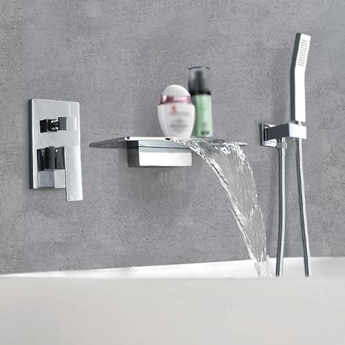 Mitigeur douche cascade encastré résout manque de place - 3