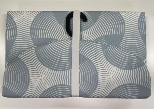 Toski 折り畳みアイロン台 アイロンボード 回転式ハンガーアイロン台 家庭用 壁掛け・テーブル 2WAY 使用可 スチーム専用 幅41cm × 長さ86cm 両面使用 コンパクト 軽量 収納・持ち運び便利（青白）