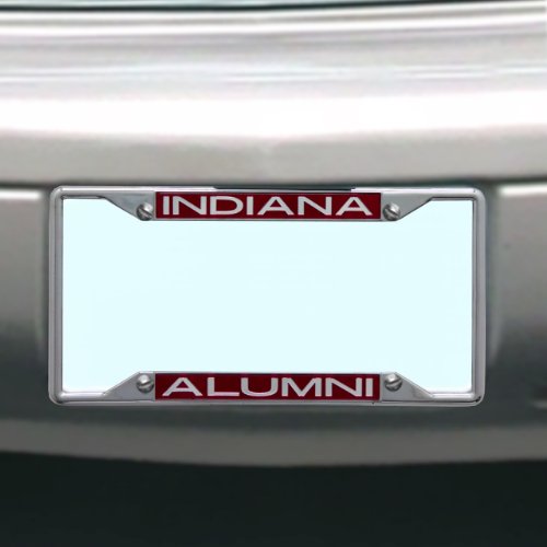 NCAA Indiana Hoosiers License Plate Frame Alumni
