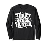 Gebrauchtwarenladen-Jäger, Wiederverkäufer, Thrifting Langarmshirt