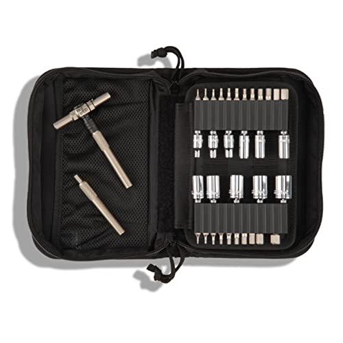 Fix It Sticks FISAPK All-Purpose Compact Driver Kit - 46 Bits, 22 Sockets, Ratcheting T-Handle & T-Handle Extension