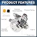 INFINAUTO No.HM10015 High Pressure Fuel Pump for BMW 335i 435i 535i 640i GT M235i 650i 740Li M235i XDrive 3 5 7 X1 3.0L Direct Injection Mechanical Fuel Pump