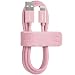 Produktbild MOMAX MFi-zertifiziertes Lightning-Kabel, 1 m, 2,4 A, schnelles Laden, geflochtenes Lightning-auf-USB-Kabel, für iPhone, iPad, iPod (rotgold)