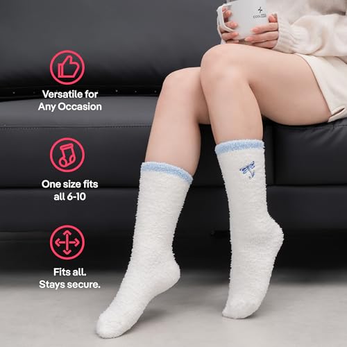 Image of CoolMate Cozy Soft Cloud Socks, Fuzzy Socks for Women