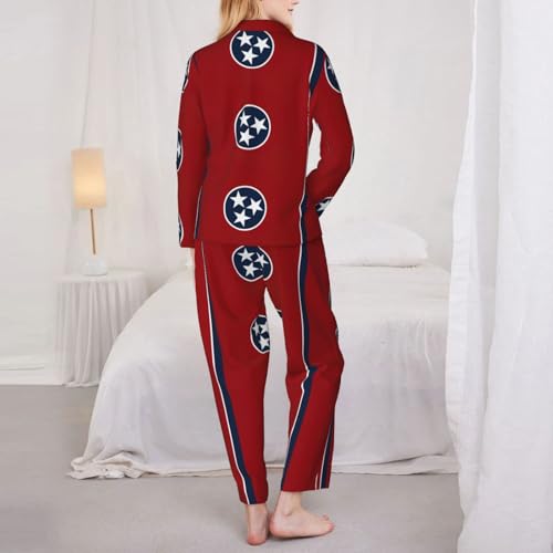 Ensemble pyjama manches longues Tennessee vêtements de nuit comfy