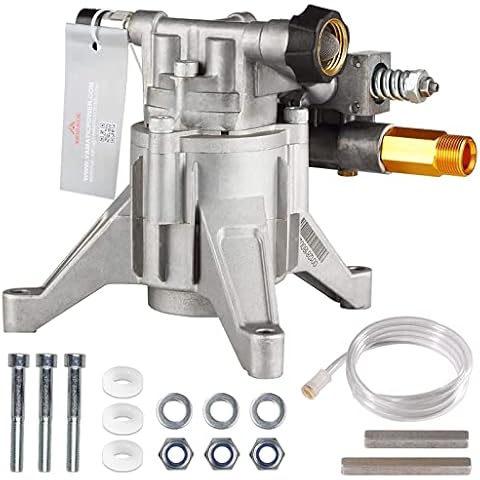 YAMATIC 7/8" Shaft Vertical Pressure Washer Pump 3000 PSI @ 2.5 GPM Replacement Pump Cover