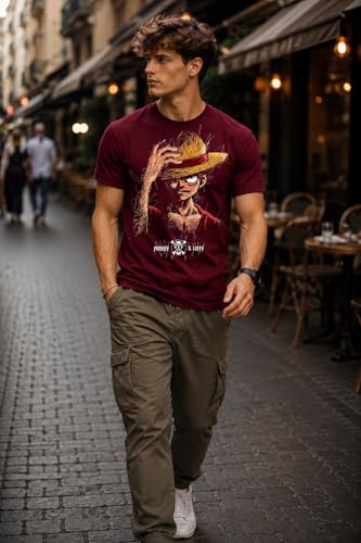 Image of INKKR Regular Fit Half Sleeves Round Neck Typographic Printed Cotton T-Shirt