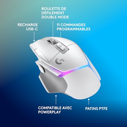 Logitech G G915 X LIGHTSPEED TKL et G502 X PLUS pack gaming sans fil