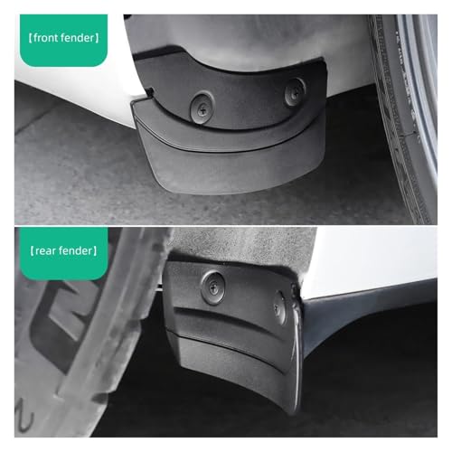 Accessoires de garde-boue Tesla Model Y pour une modification esthétique