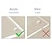 NIUBEE 8.5x11 Acrylic Picture Frame,Clear Frameless Photo Frame for Wall & Desktop Display Modern Floating Frame for Certificate Artwork Poster Diploma