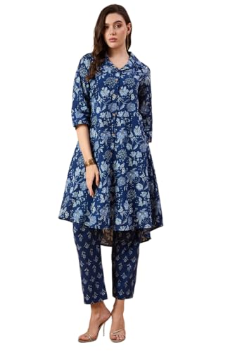Image of TANISHA Women's Cotton Blend Co-ord Set