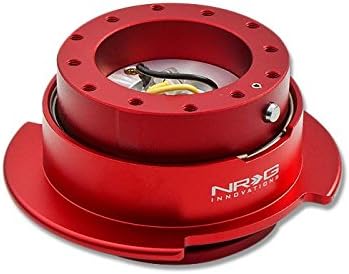 NRG SRK-250RD Steering Wheel Lock Quick Release Adaptor Kit Gen 2.5 (Red)